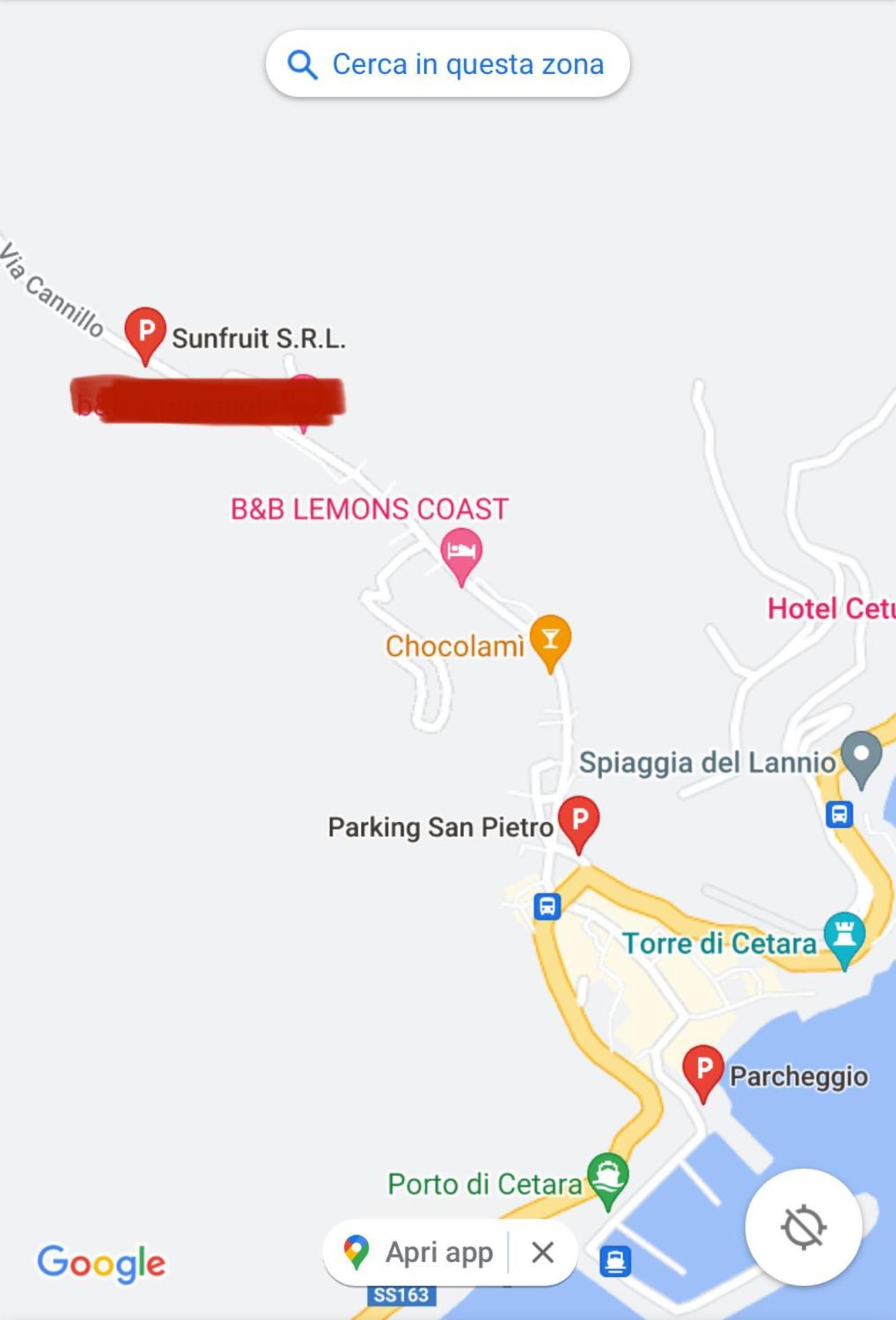 B&B Lemons Coast Cetara Dış mekan fotoğraf